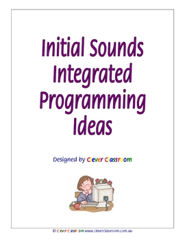Preview of Initial/Single/Alphabet Sounds Programming Ideas Ebook - 46 pages