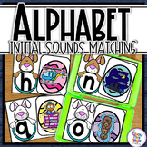 Initial Sound & Alphabet Matching Activity - EASTER