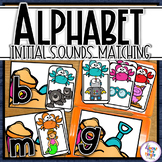 Initial Sound & Alphabet Matching Activity - SUMMER