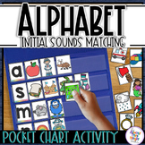 Initial Sounds Picture Sorting Activity for Pocket Charts 