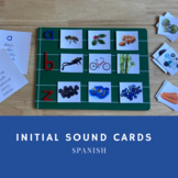 Initial Sound Cards Spanish/ Sonidos Iniciales Español