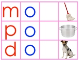 Initial, Ending, Middle Sound Identification Mats for use 