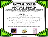 Initial Sound Picture Search for /p/
