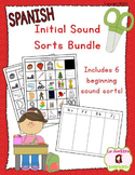 Beginning Sound Recognition BUNDLE: 6 Initial Sound Word S