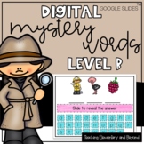 GOOGLE Classroom™ Level B 30 Mystery Sight Words for Dista