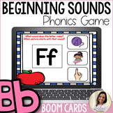Initial Sounds Boom Cards Phonics Game