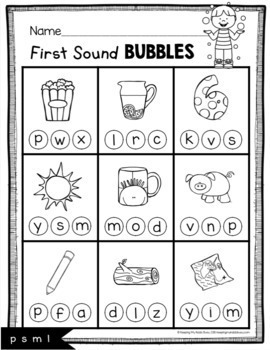 free phonics worksheets letter sounds cvc words beginning initial sounds