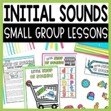 Initial Sounds Lessons and Practice, Beginning Sound Sort 