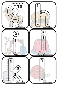 Initial Sounds Tracing With Pictures - Small by Teaching on Top of the Hill