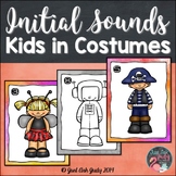 Beginning Sounds Kids in Costumes