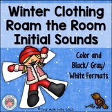 Beginning Sounds with Winter Clothing Freebie