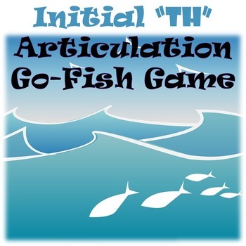 Preview of Initial TH Articulation Go Fish Game!