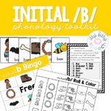 Initial /b/ phonology toolkit for speech therapy