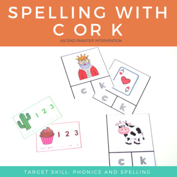 Preview of Initial c or k Spelling Rule
