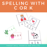 Initial c or k Spelling Rule