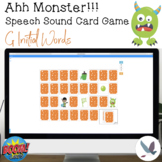 Initial /g/ Words: AH Monster! Card Game - Distance Learning