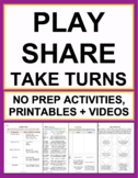 Initiate Play, Share and Take Turns | Social Skills Activities