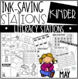Ink Saving Stations - Literacy - MAY - Kindergarten