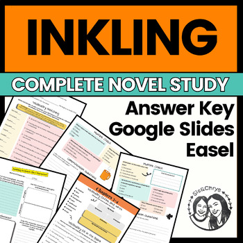 Preview of Inkling by Kenneth Oppel: Printable + Digital Novel Study