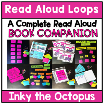 Preview of Inky The Octopus | Book Companion | Read Aloud Loops