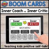 Inner Coach vs. Inner Critic BOOM CARDS™ for Teletherapy