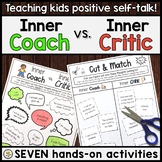 Inner Coach vs. Inner Critic - Positive Self Talk (No-Prep WORKSHEETS)