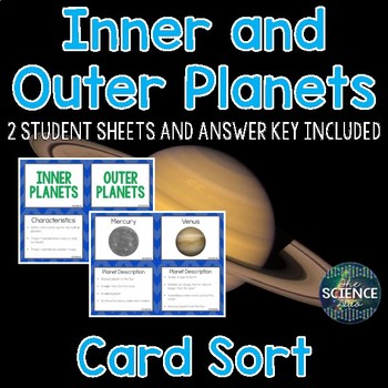 Preview of Planets Card Sort