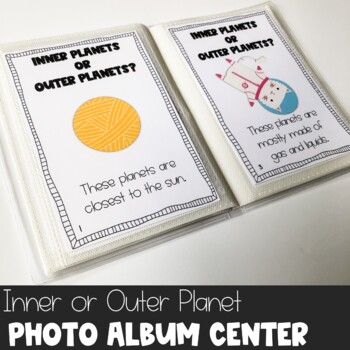 Preview of Inner or Outer Planet Photo Album Center Digital and Print