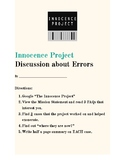 Innocence Project - A discussion about Type I Errors