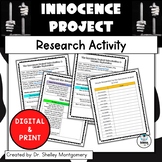 Innocence Project Research Activity for Forensics | No Pre