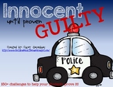 Innocent Until Proven Guilty: Math Challenges for Early Finishers