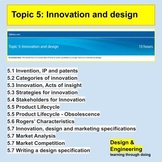 Innovation and Design Theory IB DP DT Topic 5