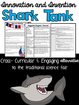 Preview of Innovation and Invention Shark Tank (Upper Elementary & Middle School)