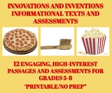 Innovations and Inventions Reading Comprehension Passages 