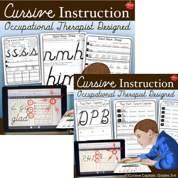 Preview of Innovative Approach to Learning Cursive BUNDLE — with EASEL Instruction