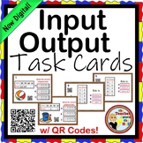 Input Output Charts Task Cards NOW Digital!