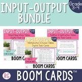 Input-Output Tables BOOM Cards Bundle