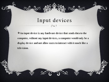 Preview of Input vs. Output Devices
