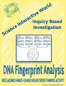 Preview of Inquiry Based Investigation - DNA Fingerprint Analysis
