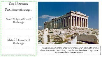 Inquiry Based Learning Labs for Social Studies: The Parthenon | TpT