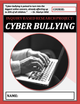 Preview of Inquiry Based Learning Project: CYBER BULLYING