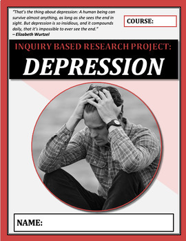 Preview of Inquiry Based Learning Project: DEPRESSION