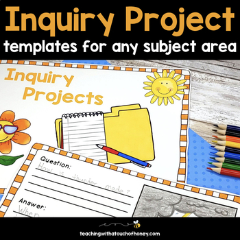Preview of Inquiry Based Learning | Inquiry Projects For Any Subject Area