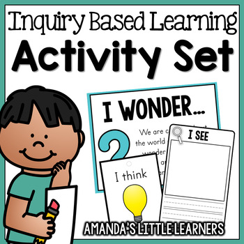 Preview of Inquiry Based Learning Writing, Posters, Book, and More!