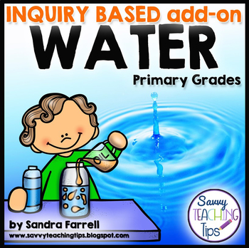 Preview of PBL Project Based Learning Inquiry Unit WATER
