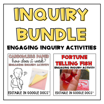 Preview of Inquiry Bundle - SCIENCE - Hands-on and Engaging! 