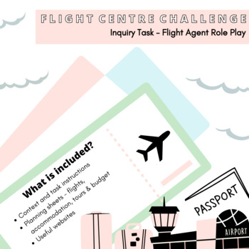 Preview of Inquiry Task - Flight Centre Challenge