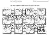 Inscribed Angles Activity: Math Maze