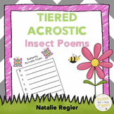 Insect Activities - Acrostic Poem Writing Templates