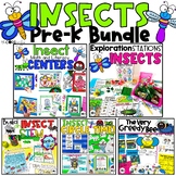 Insect Activities Bundle for Preschool-Centers, Read Aloud